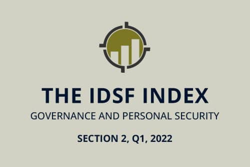 The IDSF Index: And Now – The Lack of Governance and Sense of Personal Security