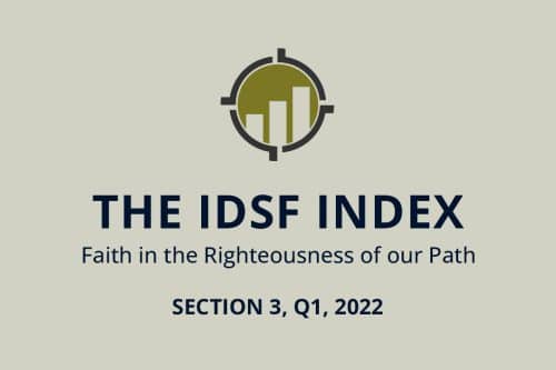 The IDSF Index 2022: And Now – Faith in the Righteousness of our Path