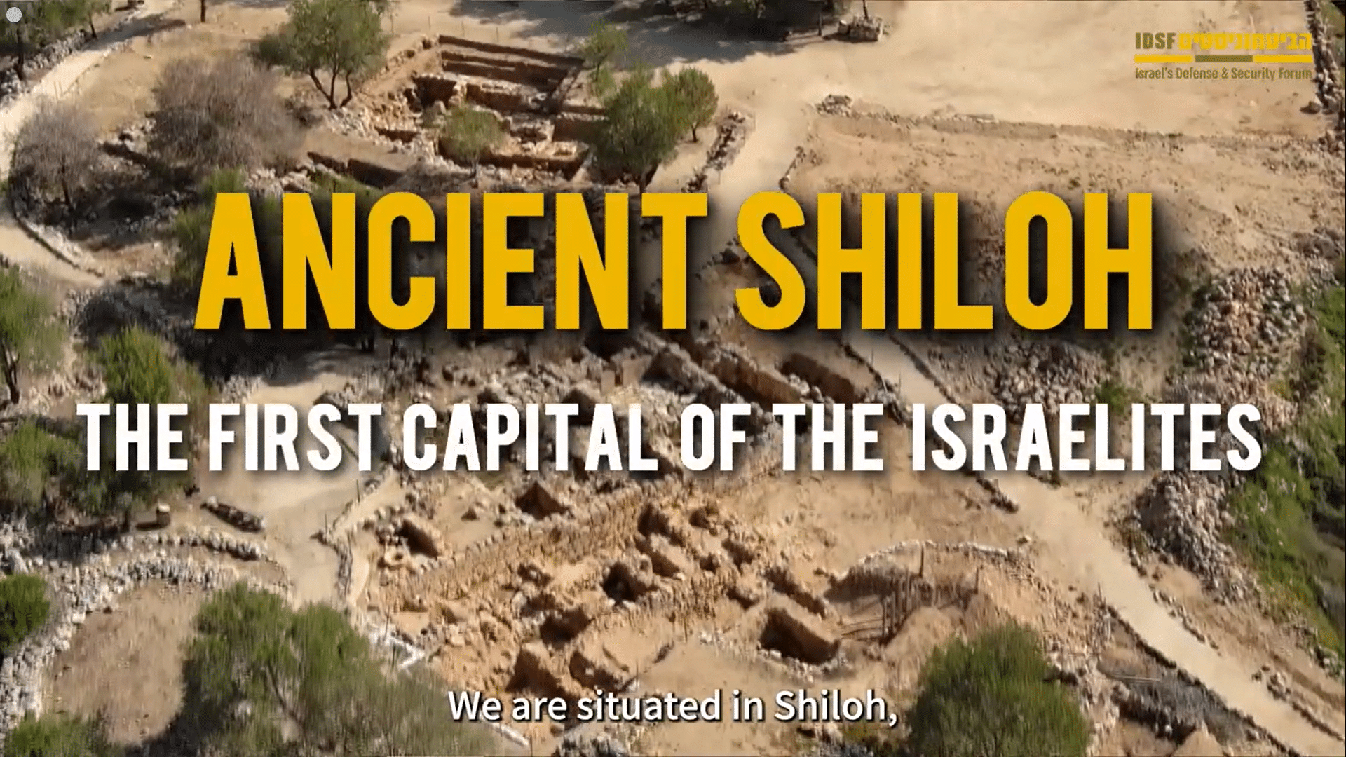 Ancient Shilo - Brigadier General Res. Amir Aviv