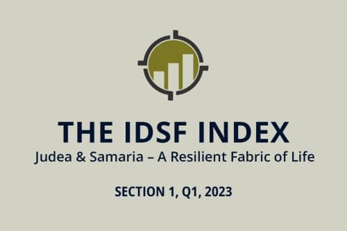 IDSF INDEX 2023 - Judea & Samaria - A Resilient Fabric of Life