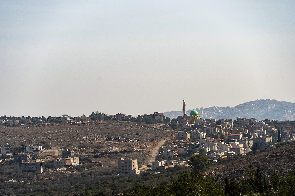 Panorama, Bedouin Settlements In The Galilee Mountains