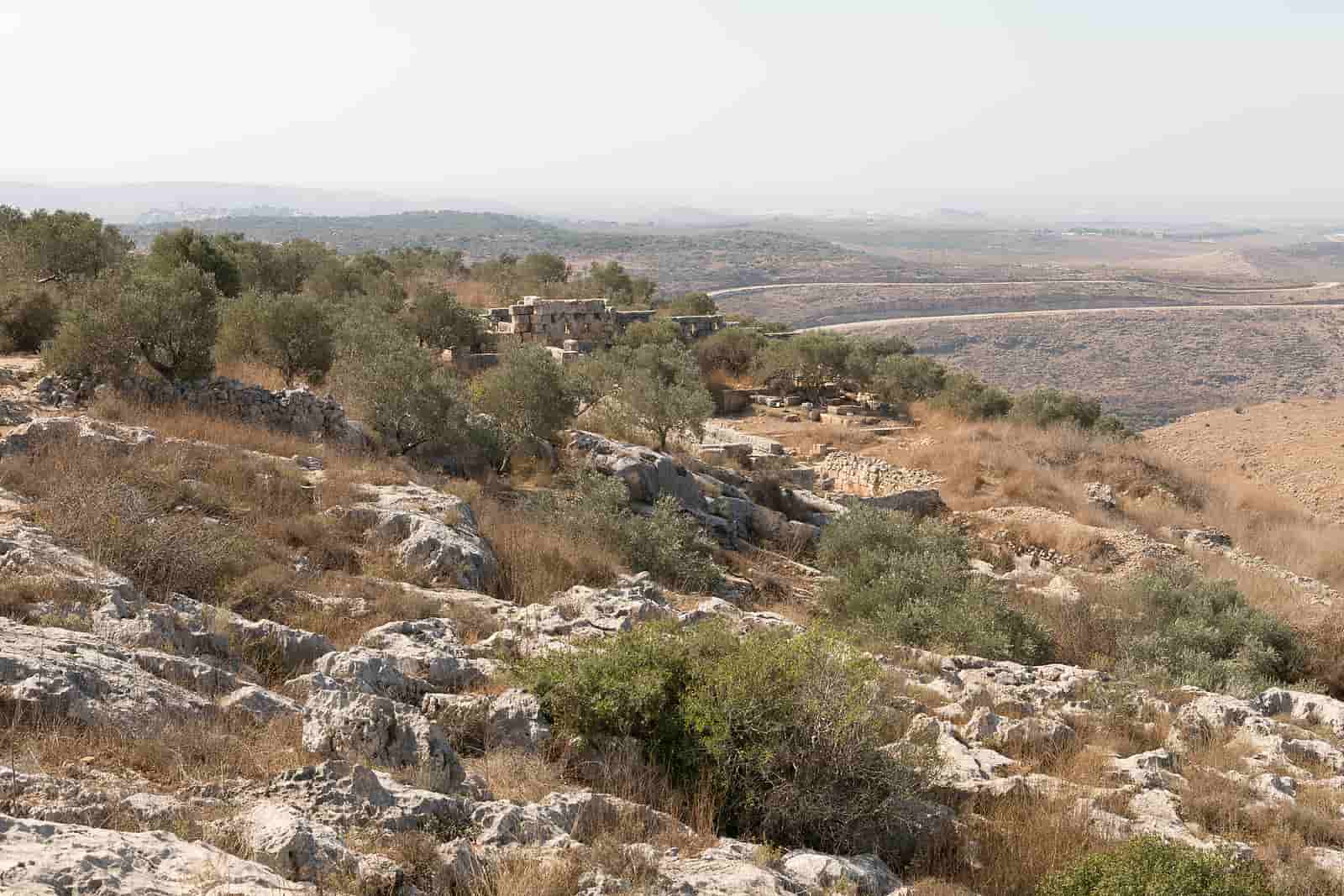 Samaria view from Pedu'el
