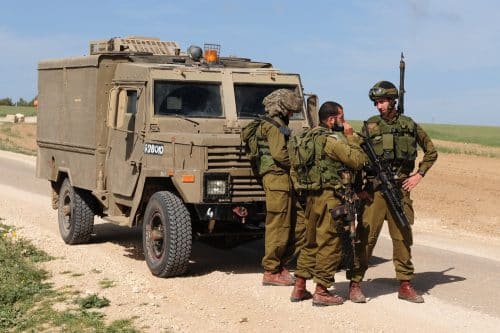 IDF soldiers near Jenin