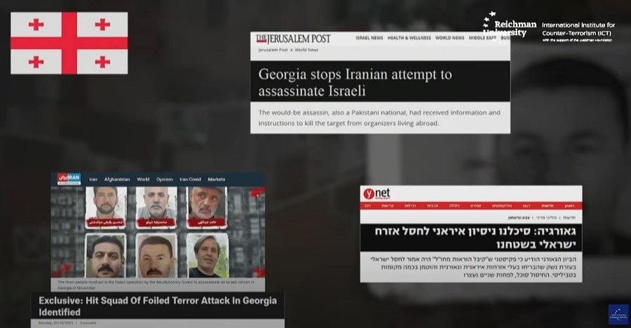 News headlines: Georgia stops Iranian attempt to assassinate Israeli
