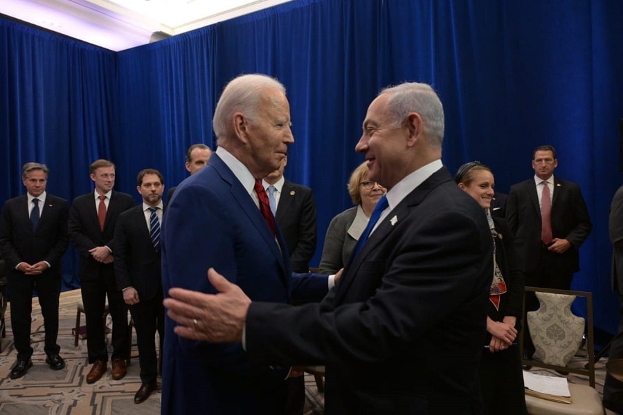 Netanyahu meeting Biden