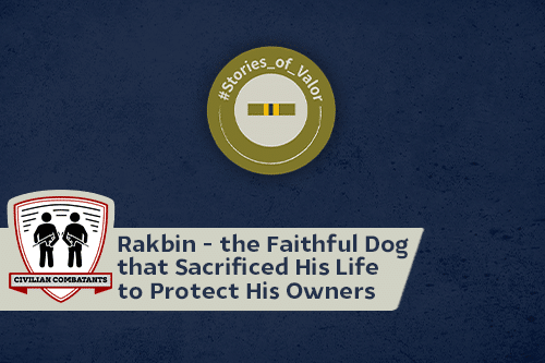 _--Rakbin---the-Faithful-Dog-that-Sacrificed-His-Life-to-Protect-His---Owners---Names--Danny-Wobek,-Major-Oren-Stern-and-the-dog-Rakbin-RIP-