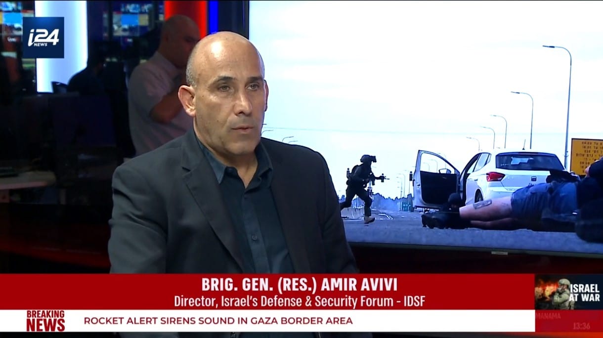 Amir Avivi interview on i24