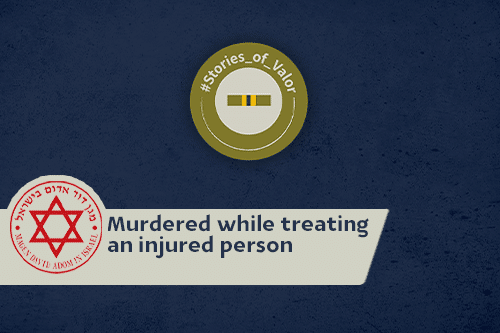 Murdered while treating a injured person