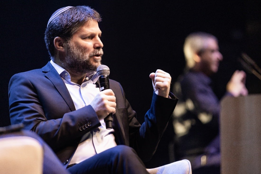 “Our task is to prove that Israel is unified.” Finance Minister Bezalel Smotrich. Photo Daniel Stravo