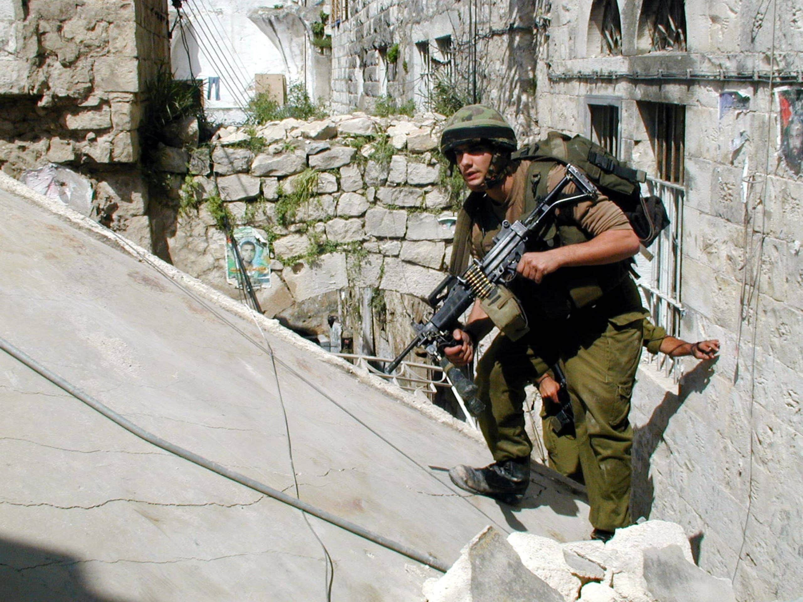 חיילי צה"ל בפעילות מבצעית בג'נין במבצע "חומת מגן"