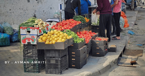 Food Market in Gaza