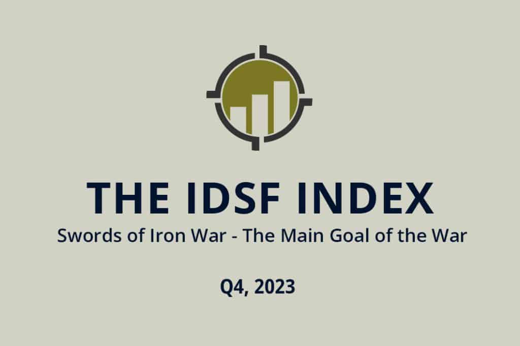 The IDSF Index Q4 2023 - the main goal of the war