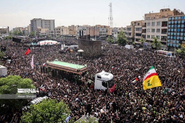 Funeral of Raisi and Abdollahian