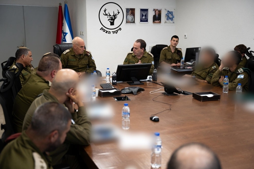 idf officials around table