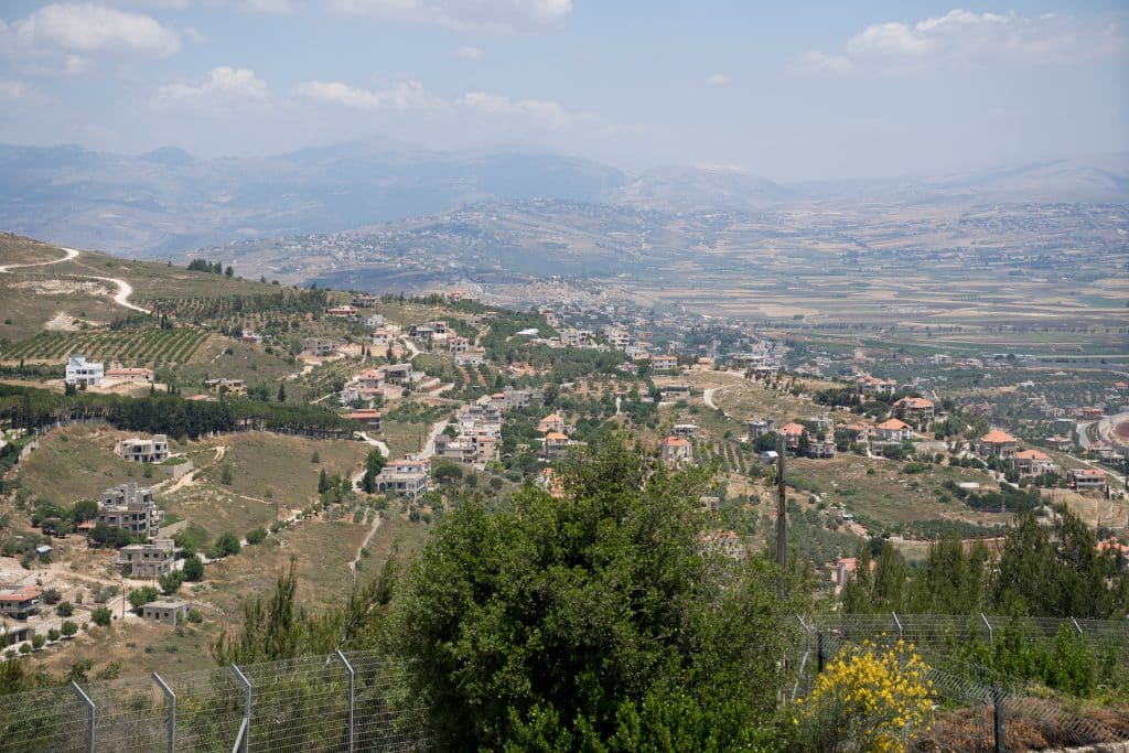צפון ישראל - גבול דרום לבנון