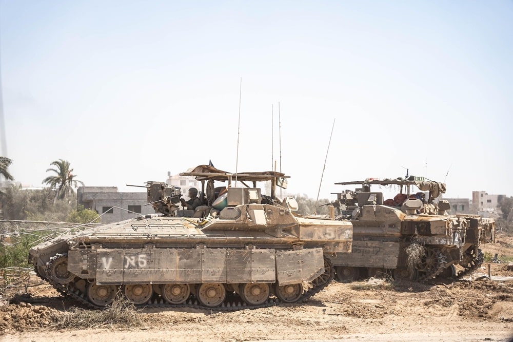 merkava tanks in gaza