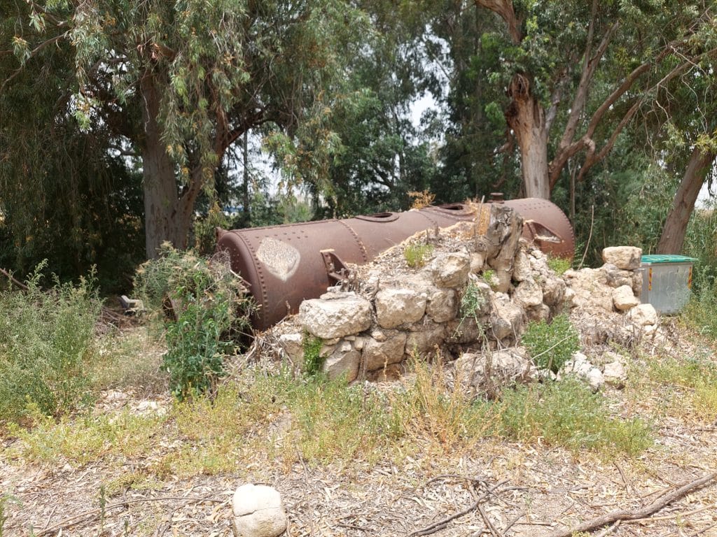 Some remnants of the Hartuv industrial area