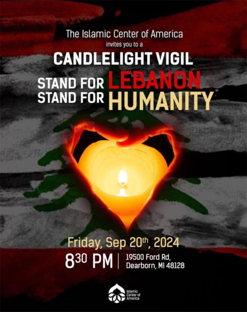 pamplet - stand for Lebanon, stand for Humanity