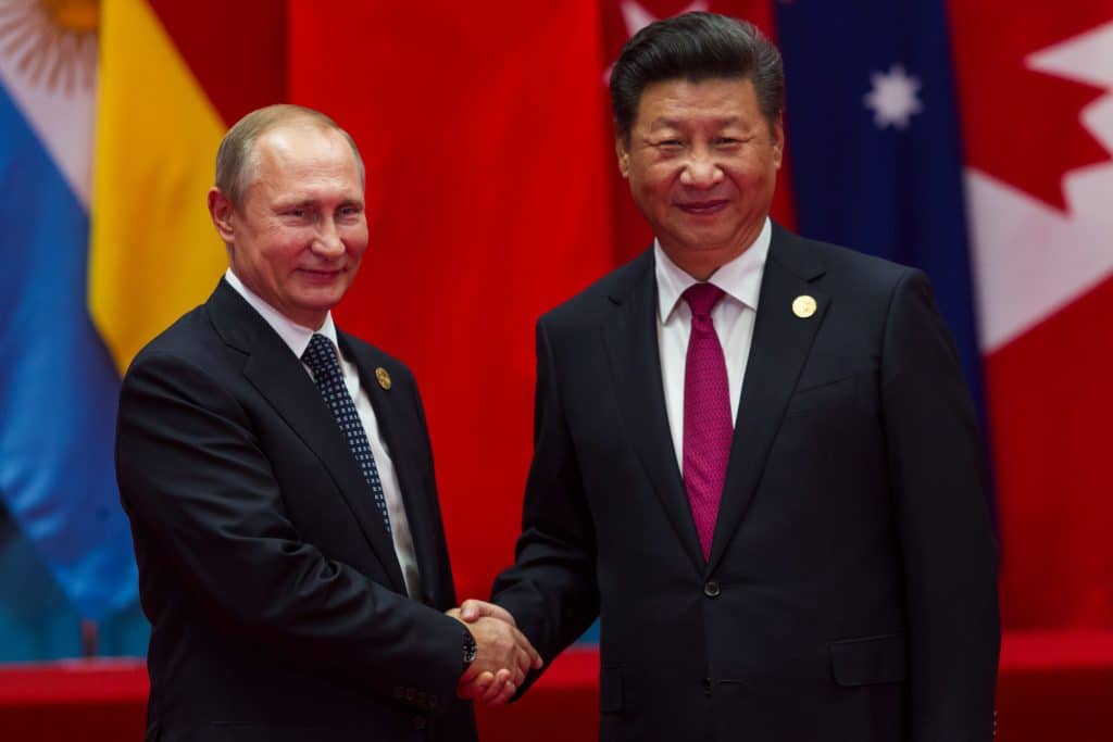 Putin and Xi Jinping.