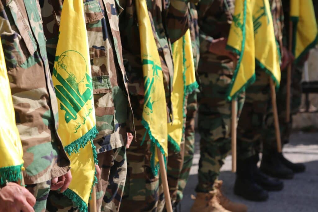 Hezbollah operatives in Lebanon. Two years before the war, their preparations for attack were already visible