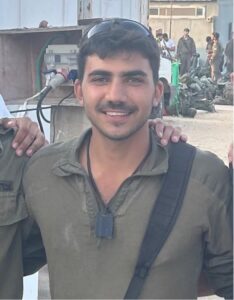 Eitan Ben Ami in uniform