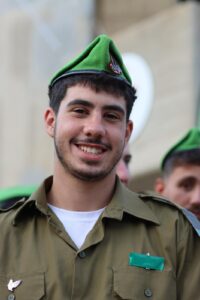 Yahav Hadar in Uniform