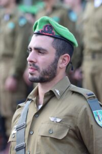 Yair Yaakov Shushan in uniform