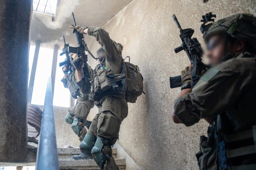 IDF troops operating in Gaza in the new operation, Gideon's Chariots. | Source: IDF Spokesperson