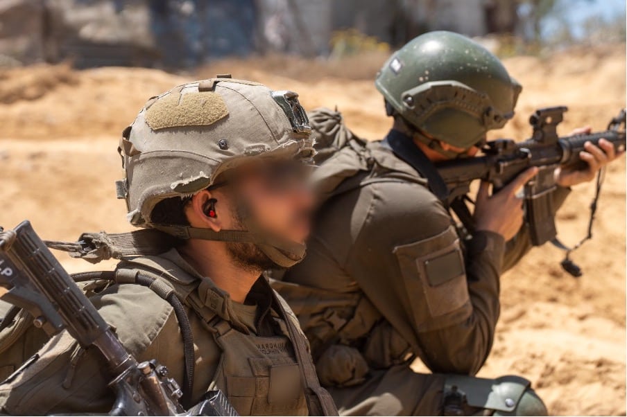 IDF troops operating in Gaza in the “Gideon’s Chariots” Operations| Source: IDF Spokesperson