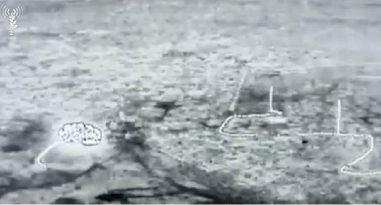 IDF destroying a Hamas tunnel in Bet Hanoun|
